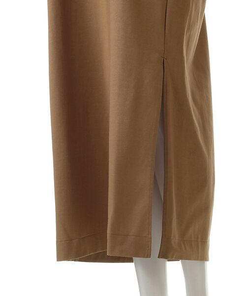 DESIGNWORKS / デザインワークス ワンピース | サイドスリットジャージーワンピース | 詳細15