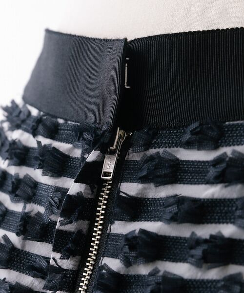 DESIGNWORKS / デザインワークス ロング・マキシ丈スカート | 【セットアップ対応】ボーダーカットジャガードスカート | 詳細11