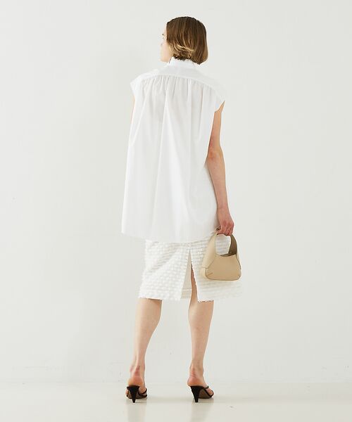 DESIGNWORKS / デザインワークス ロング・マキシ丈スカート | 【セットアップ対応】ボーダーカットジャガードスカート | 詳細16