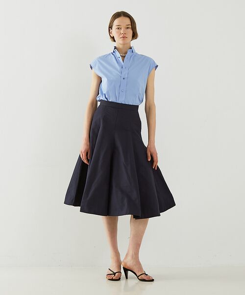 DESIGNWORKS / デザインワークス ロング・マキシ丈スカート | メモリーオックスフレアスカート | 詳細25