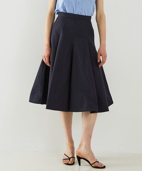 DESIGNWORKS / デザインワークス ロング・マキシ丈スカート | メモリーオックスフレアスカート | 詳細17