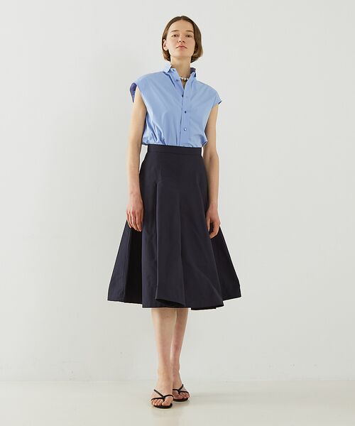 DESIGNWORKS / デザインワークス ロング・マキシ丈スカート | メモリーオックスフレアスカート | 詳細23
