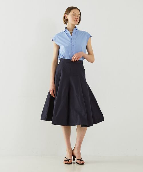 DESIGNWORKS / デザインワークス ロング・マキシ丈スカート | メモリーオックスフレアスカート | 詳細24