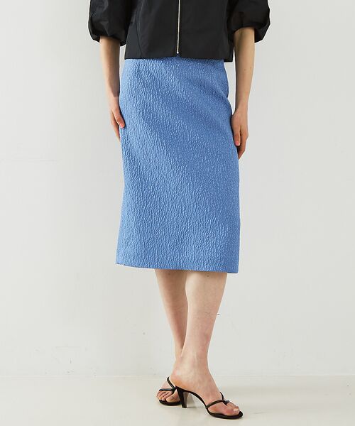 DESIGNWORKS / デザインワークス ロング・マキシ丈スカート | フラワージャガードタイトスカート | 詳細13