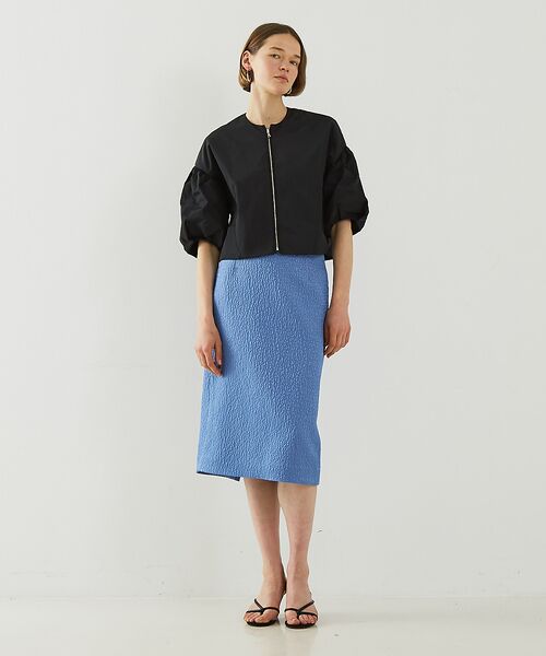 DESIGNWORKS / デザインワークス ロング・マキシ丈スカート | フラワージャガードタイトスカート | 詳細15