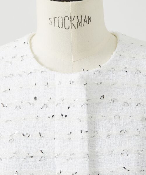 DESIGNWORKS / デザインワークス ベスト | 【セットアップ対応】ボーダーツイードジレ | 詳細13