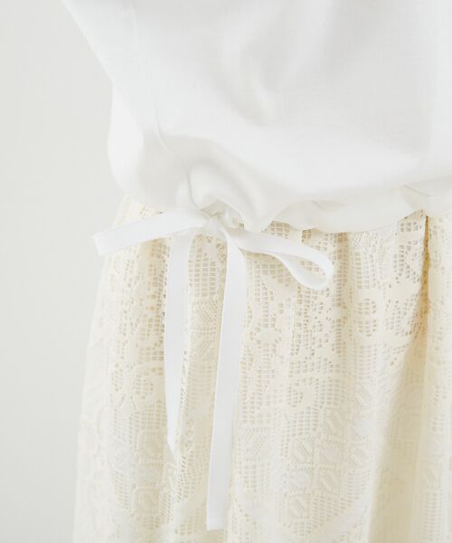 DESIGNWORKS / デザインワークス ワンピース | 2WAYレイヤードレースワンピース | 詳細10