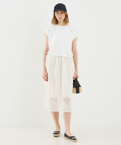 DESIGNWORKS / デザインワークス ワンピース | 2WAYレイヤードレースワンピース | 詳細3