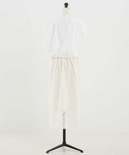 DESIGNWORKS / デザインワークス ワンピース | 2WAYレイヤードレースワンピース | 詳細7