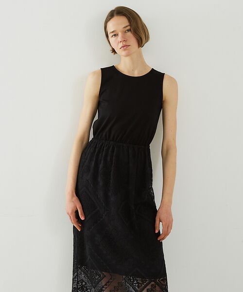 DESIGNWORKS / デザインワークス ワンピース | 2WAYレイヤードレースワンピース | 詳細20