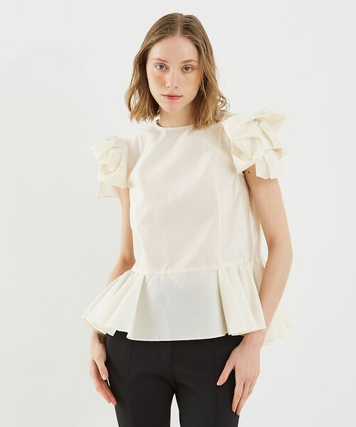 DESIGNWORKS / デザインワークス シャツ・ブラウス | 袖リボンブラウス | 詳細1