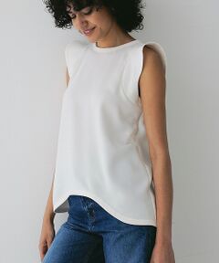 DESIGNWORKS / デザインワークス シャツ・ブラウス | トリアセジョーゼットノースリブラウス