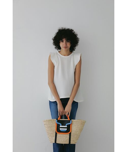 DESIGNWORKS / デザインワークス シャツ・ブラウス | トリアセジョーゼットノースリブラウス | 詳細2