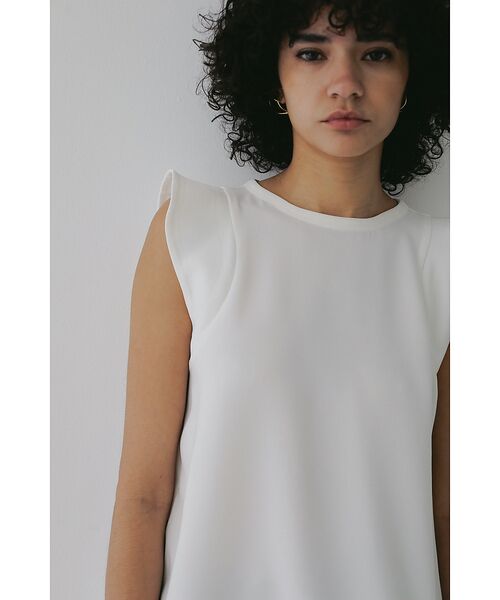 DESIGNWORKS / デザインワークス シャツ・ブラウス | トリアセジョーゼットノースリブラウス | 詳細3