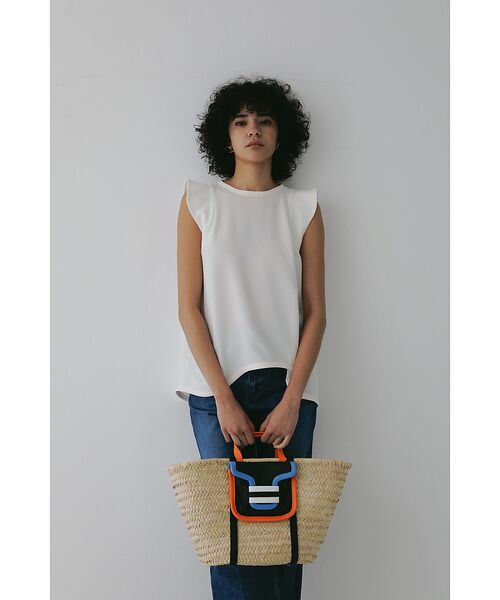 DESIGNWORKS / デザインワークス シャツ・ブラウス | トリアセジョーゼットノースリブラウス | 詳細4