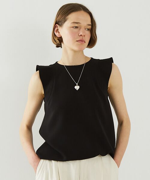 DESIGNWORKS / デザインワークス シャツ・ブラウス | トリアセジョーゼットノースリブラウス | 詳細15