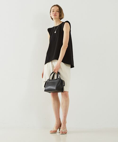 DESIGNWORKS / デザインワークス シャツ・ブラウス | トリアセジョーゼットノースリブラウス | 詳細18