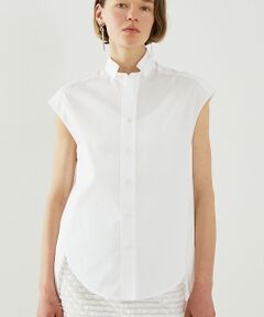 DESIGNWORKS / デザインワークス シャツ・ブラウス | デザインスタンドカラーラウンドテールシャツ