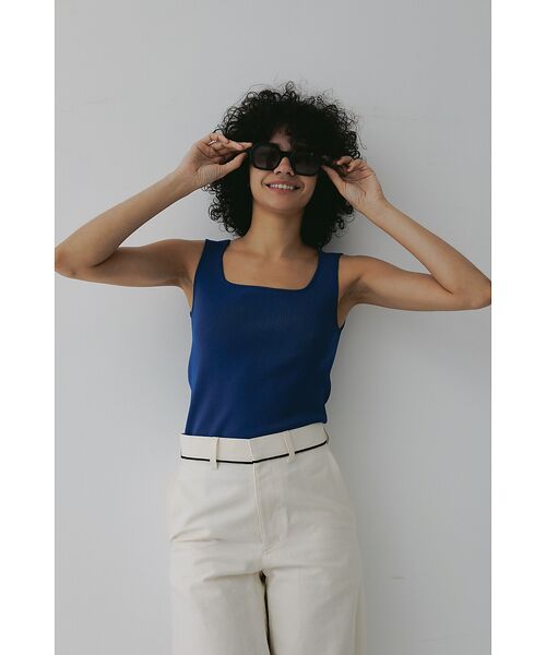 DESIGNWORKS / デザインワークス キャミソール・チューブトップ | 2WAYスクエアネックタンクトップ | 詳細13