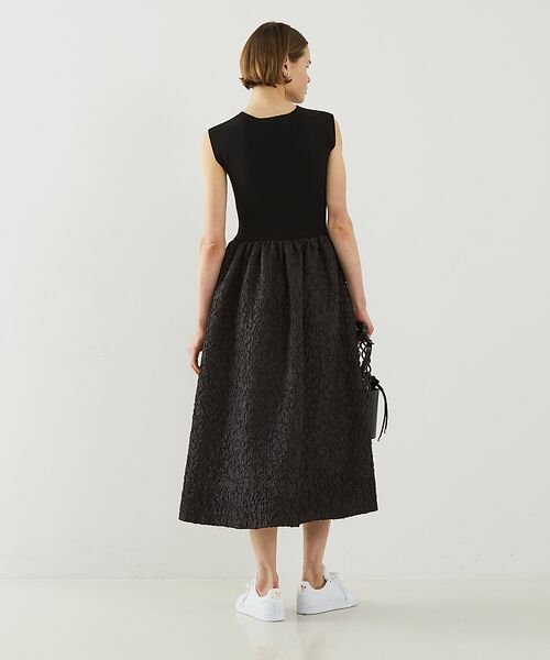DESIGNWORKS / デザインワークス ワンピース | フクレジャガードニットコンビワンピース | 詳細16