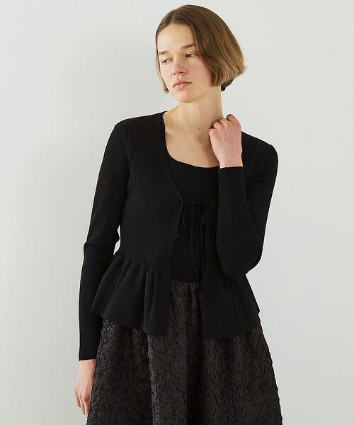 DESIGNWORKS / デザインワークス ワンピース | フクレジャガードニットコンビワンピース | 詳細19