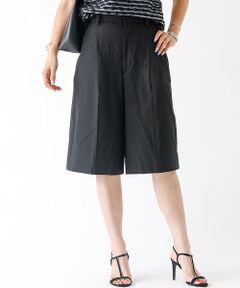 DESIGNWORKS / デザインワークス パンツ | リネンヴィスコースハイウエストハーフパンツ