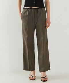 DESIGNWORKS / デザインワークス パンツ | リネン混イージーパンツ