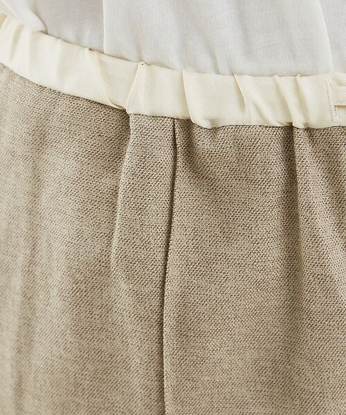 DESIGNWORKS / デザインワークス パンツ | リネン混イージーパンツ | 詳細11