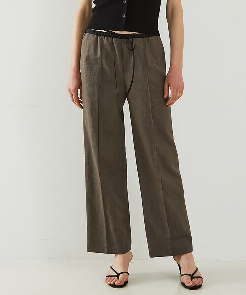 DESIGNWORKS / デザインワークス パンツ | リネン混イージーパンツ | 詳細13