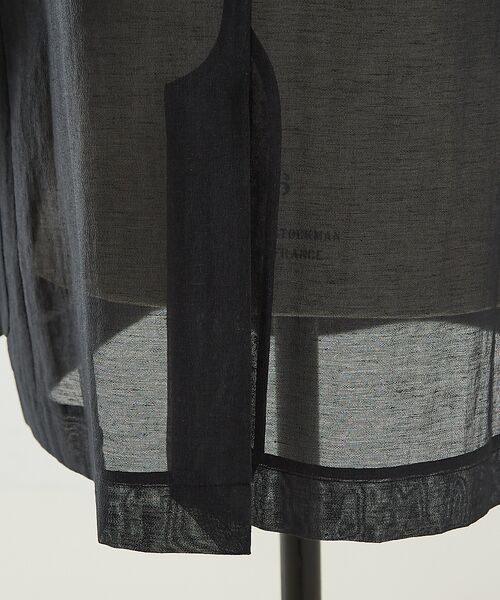 DESIGNWORKS / デザインワークス テーラードジャケット | リネン混シアーオーバーサイズジャケット | 詳細24