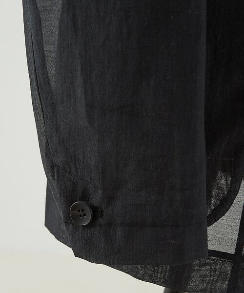 DESIGNWORKS / デザインワークス テーラードジャケット | リネン混シアーオーバーサイズジャケット | 詳細28