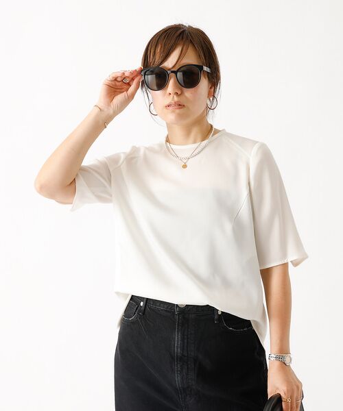 DESIGNWORKS / デザインワークス シャツ・ブラウス | 【追加】ベーシックTブラウス | 詳細1