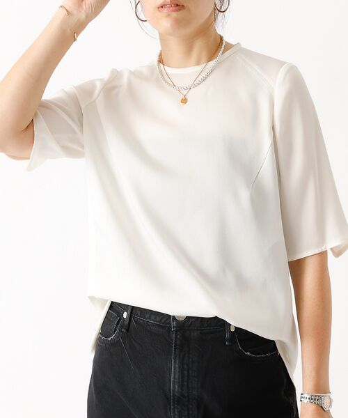DESIGNWORKS / デザインワークス 【追加】ベーシックTブラウス 追加】ベーシックTブラウス （シャツ・ブラウス）｜DESIGNWORKS