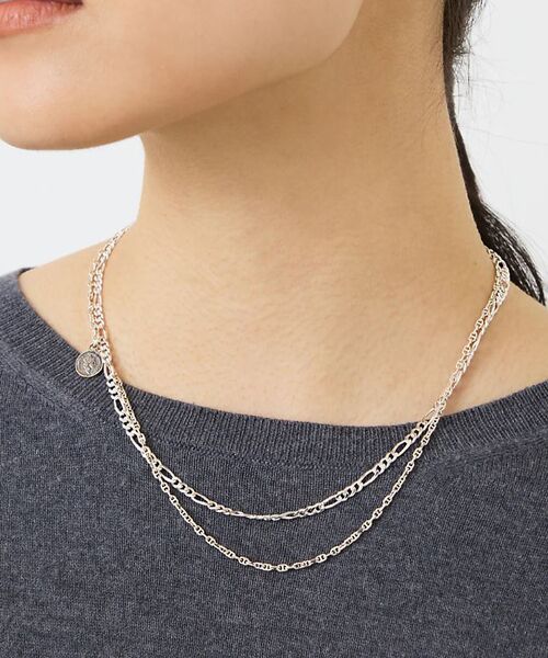 DESIGNWORKS / デザインワークス ネックレス・ペンダント・チョーカー | 【quip queint /クイップ クエイント】two chain coin | 詳細1