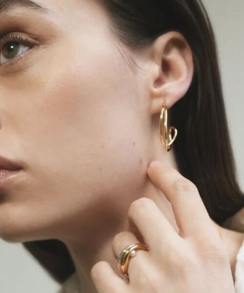 DESIGNWORKS / デザインワークス ピアス・イヤリング | 【BARJEWELLERY/バージュエリー】 CROSSED PATHS ピアス | 詳細1