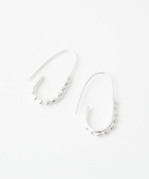 DESIGNWORKS / デザインワークス ピアス・イヤリング | 【BARJEWELLERY/バージュエリー】 IMPASTA ピアス シルバー | 詳細3