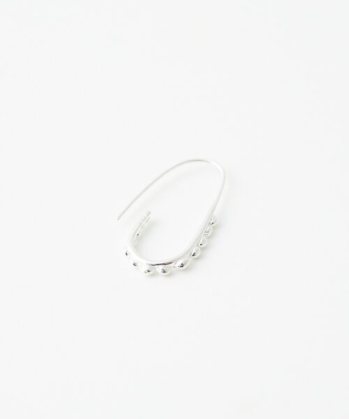 DESIGNWORKS / デザインワークス ピアス・イヤリング | 【BARJEWELLERY/バージュエリー】 IMPASTA ピアス シルバー | 詳細4