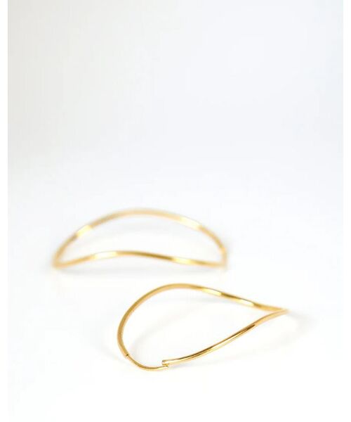 DESIGNWORKS / デザインワークス ピアス・イヤリング | 【BARJEWELLERY/バージュエリー】 CONTOUR ピアス ゴールド | 詳細2