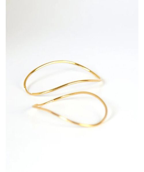 DESIGNWORKS / デザインワークス ピアス・イヤリング | 【BARJEWELLERY/バージュエリー】 CONTOUR ピアス ゴールド | 詳細3