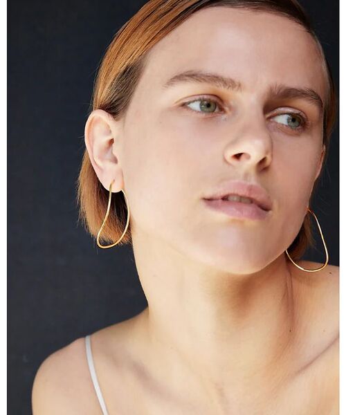 DESIGNWORKS / デザインワークス ピアス・イヤリング | 【BARJEWELLERY/バージュエリー】 CONTOUR ピアス ゴールド | 詳細5
