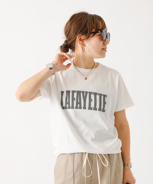DESIGNWORKS / デザインワークス Tシャツ | 【REMI ELIEF/レミレリーフ】【別注】ロゴTシャツ LAFAYETTE | 詳細1