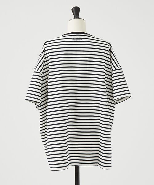 thehighlights/ザ ハイライツ 】別注big tee ボーダー （Tシャツ