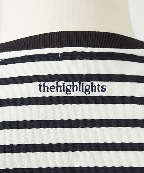DESIGNWORKS / デザインワークス Tシャツ | 【thehighlights/ザ ハイライツ 】別注big tee ボーダー | 詳細12