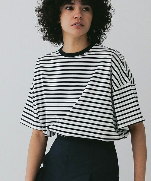 DESIGNWORKS / デザインワークス Tシャツ | 【thehighlights/ザ ハイライツ 】別注big tee ボーダー | 詳細15