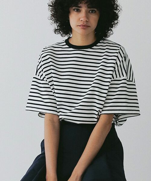 DESIGNWORKS / デザインワークス Tシャツ | 【thehighlights/ザ ハイライツ 】別注big tee ボーダー | 詳細16