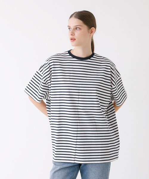 DESIGNWORKS / デザインワークス Tシャツ | 【thehighlights/ザ ハイライツ 】別注big tee ボーダー | 詳細19