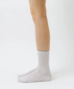 DESIGNWORKS / デザインワークス ソックス | 【babaco/ババコ】 Lurex Fine Ribbed Socks ラメリ