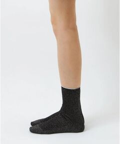 DESIGNWORKS / デザインワークス ソックス | 【babaco/ババコ】 Lurex Fine Ribbed Socks ラメリ