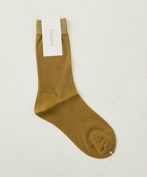 DESIGNWORKS / デザインワークス ソックス | 【babaco/ババコ】Lurex Fine Sheer Socks ラメシアー | 詳細2