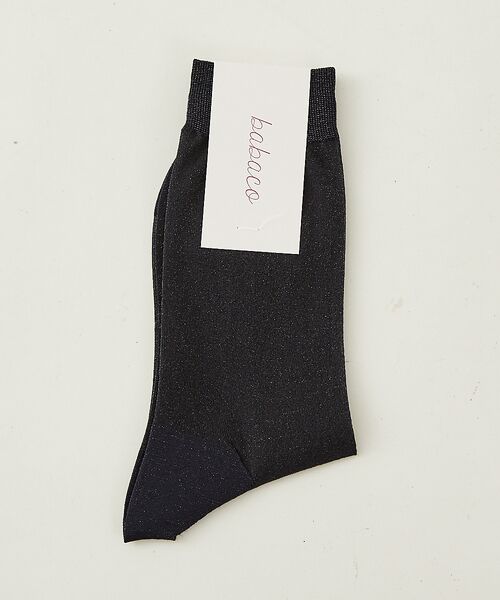 DESIGNWORKS / デザインワークス ソックス | 【babaco/ババコ】Lurex Fine Sheer Socks ラメシアー | 詳細4